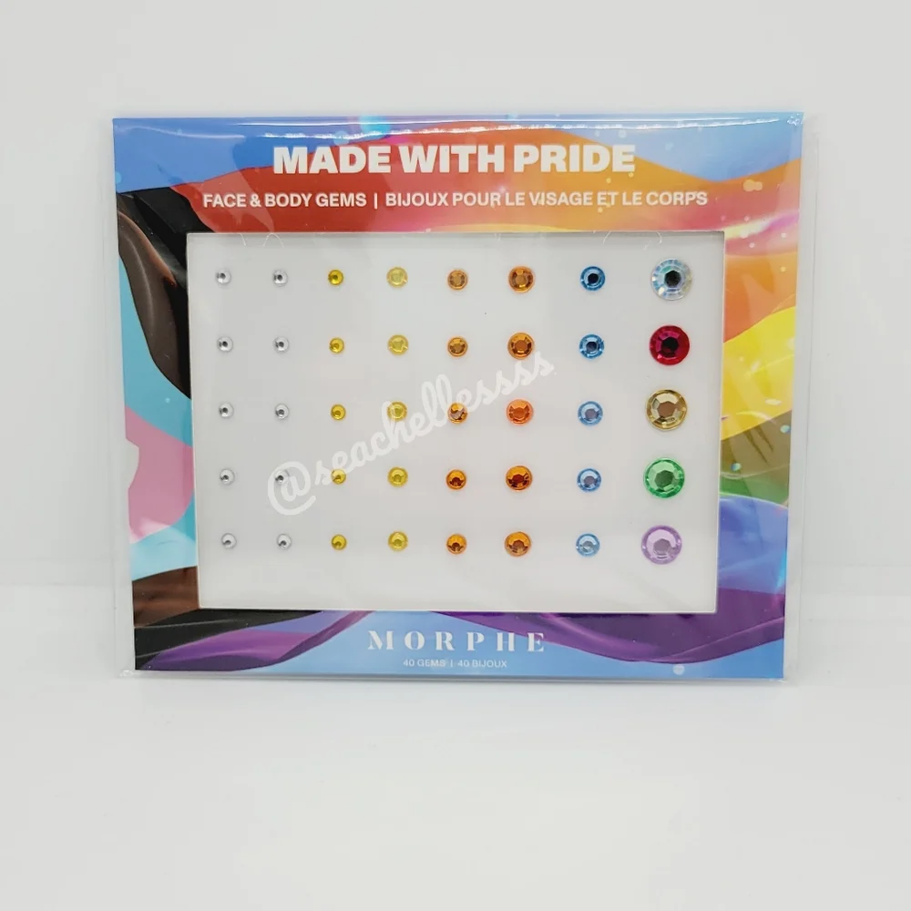 Made With Pride | Face & Body Gems | Morphe | Brand New in Box | Authentic